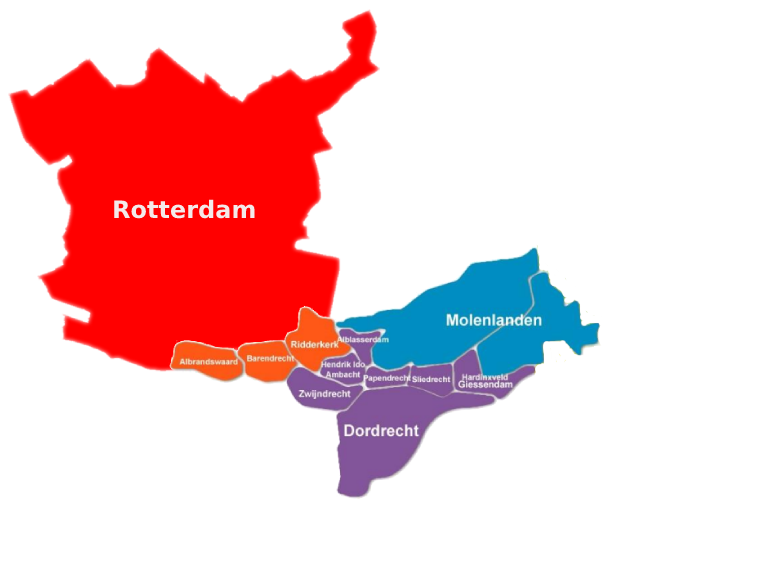 Werkgebeid map